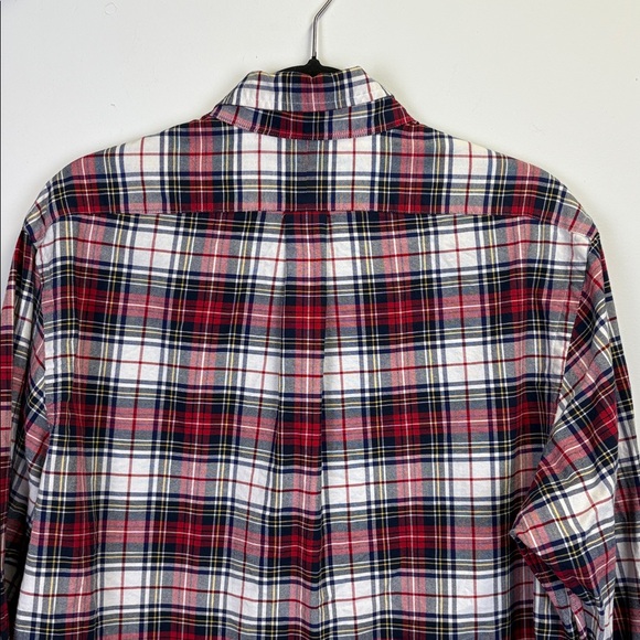 Ralph Lauren Classic Fit Button-Down Oxford Plaid Shirt/ Size Large - Picture 8 of 9